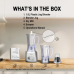 Panasonic 1.0L Blender MX-EP3171WSK with 2 Plastic Jugs and 1 Dry Mill for Juice, Smoothies, Soup and Spices | MX-EP3171WSK