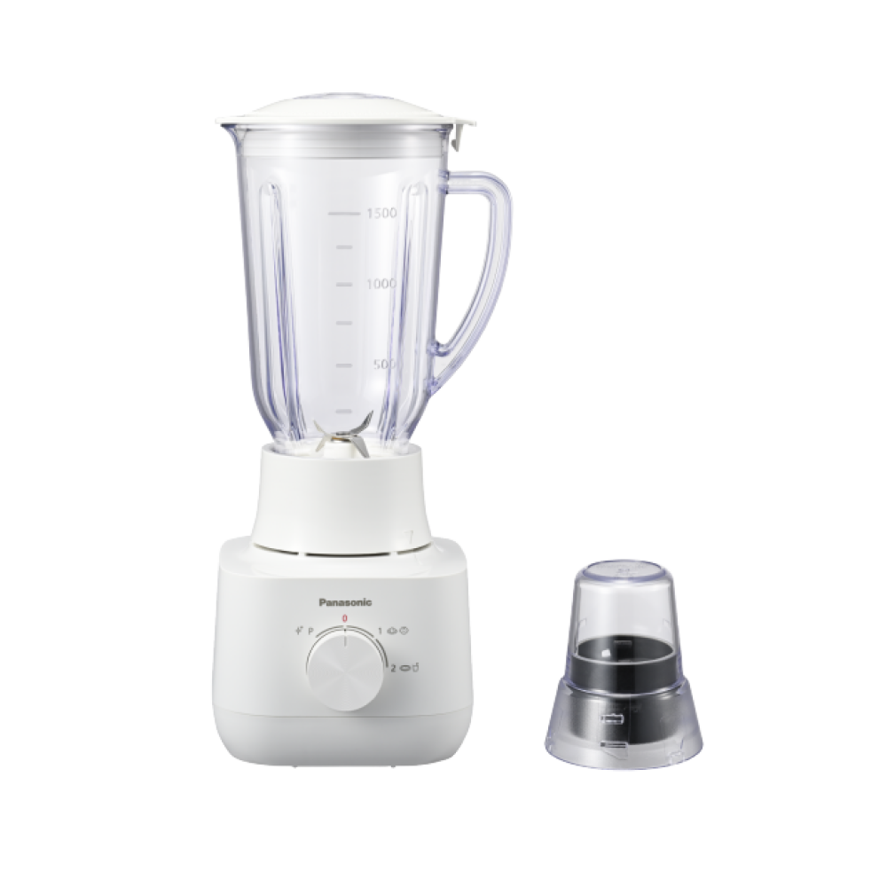 Panasonic 1.5L Plastic Jug Blender MX-EP5111 with Dry Mill for Juice, Smoothies, Soup and Spices | MX-EP5111WSK