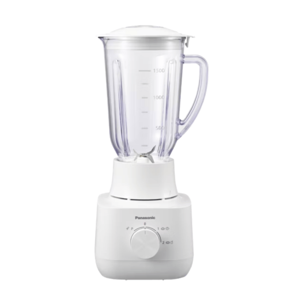 Panasonic 1.5L Blender MX-EP5171 with 2 Plastic Jugs and 1 Dry Mill for Juice, Smoothies, Soup and Spices, MX-EP5171WSK