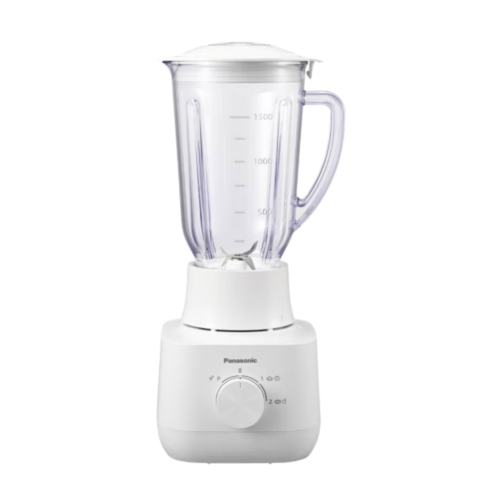 Panasonic 1.5L Blender MX-EP5171 with 2 Plastic Jugs and 1 Dry Mill for Juice, Smoothies, Soup and Spices, MX-EP5171WSK