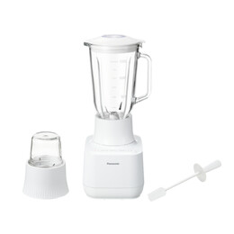 Panasonic 1.5L High Speed Blender with Dry Mill Attachment (Glass Jug, 2022) | MX-MG5351WSK