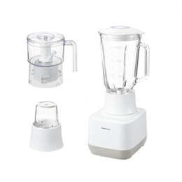 Panasonic 1.5L High Speed Blender with Chopper & Dry Mill (Glass Jug) | MX-MG53C1CSK