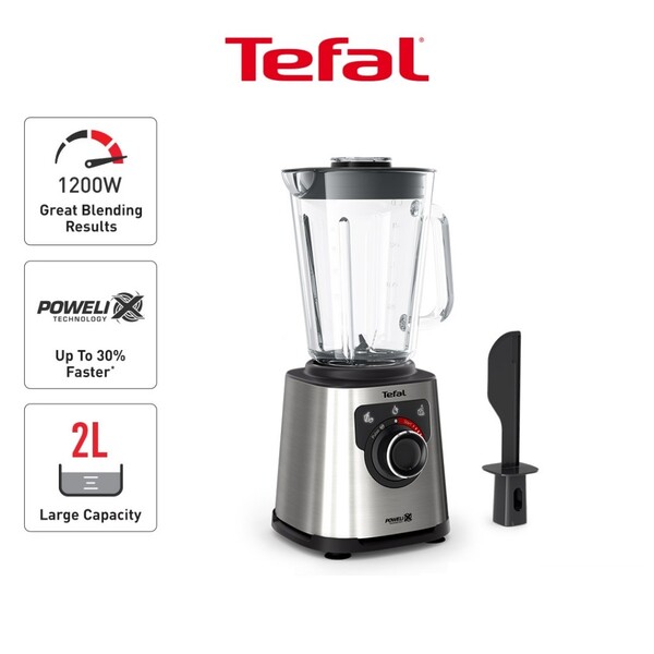 Tefal PerfectMix+ High Speed Blender (2.0L Glass Jug) | BL871D