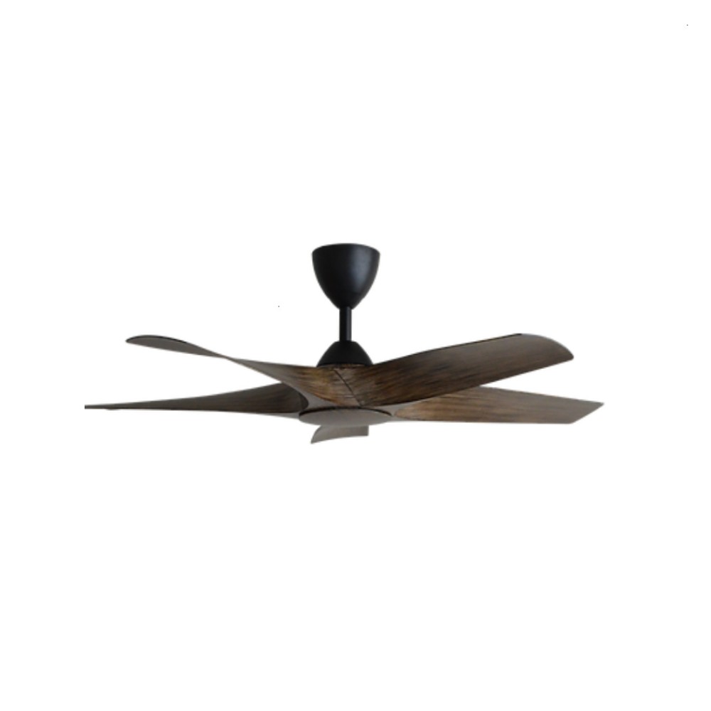 ALPHA Alkova AXIS 48" DC Motor Ceiling Fan with 5 Blades & 8 Speed Remote (Oak/MB) | AXIS-5B/48