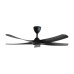 ALPHA Alkova AXIS 56" DC Motor Ceiling Fan with 5 Blades & 8 Speed Remote (MATT BLACK) | AXIS-5B/56