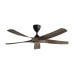 ALPHA Alkova AXIS 56" DC Motor Ceiling Fan with 5 Blades & 8 Speed Remote (Oak/MB) | AXIS-5B/56