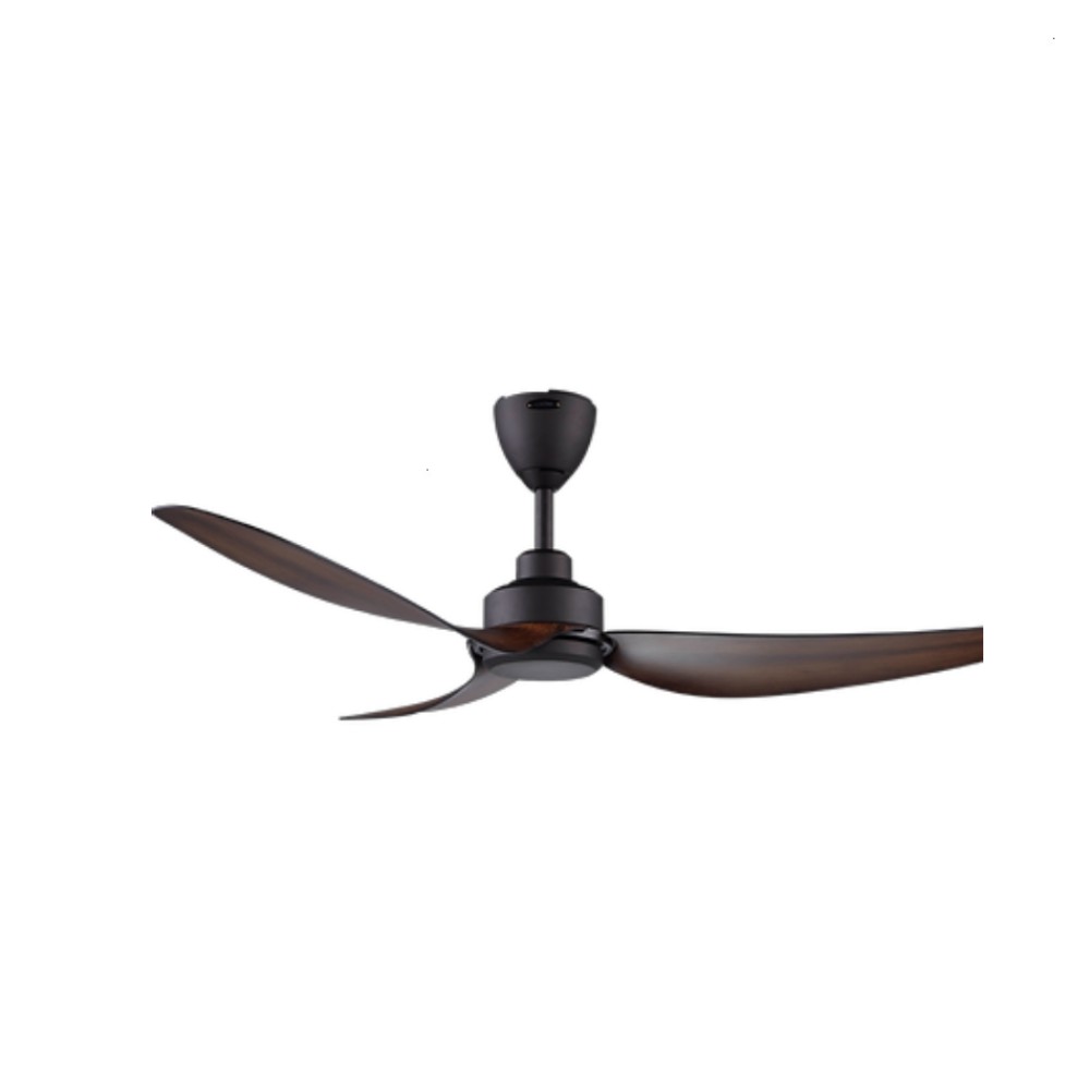 ALPHA Alkova DEZI 56" DC Motor Ceiling Fan with 3 Blades & 8 Speed Remote (MATT BLACK) | DEZI / 56