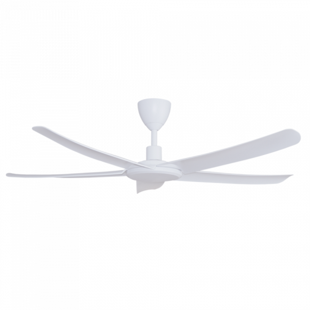 ALPHA PAZION 56" 5 BLADE CEILING FAN WITH DC MOTOR & 12 SPEED - MATT WHITE | PAZION G2-5B/56
