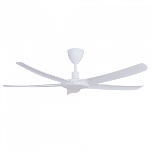 ALPHA PAZION 56" 5 BLADE CEILING FAN WITH DC MOTOR & 12 SPEED - MATT WHITE | PAZION G2-5B/56