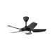 Alpha IRIZ DC MOTOR CEILING FAN 5BLADES 40'' - MATTBLACK | IRIZ-5B/40 LED-MATTBLACK