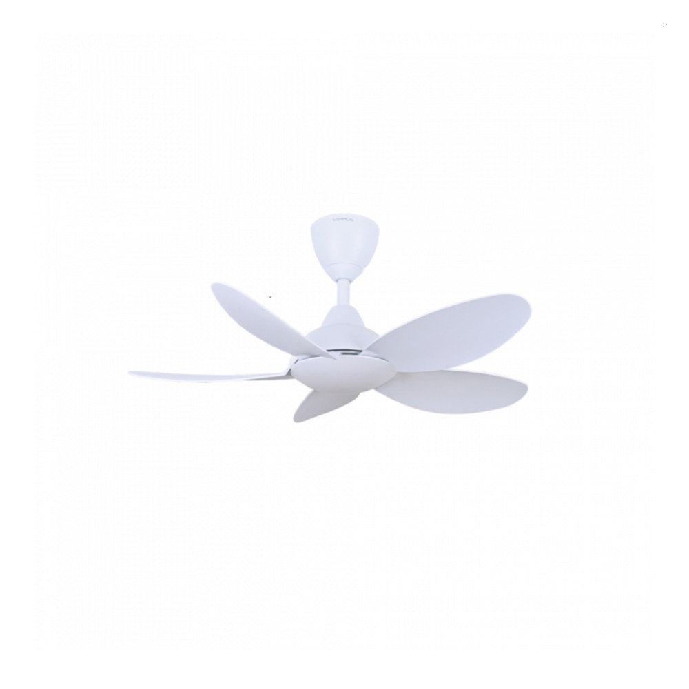 ALPHA Vannus BABY LUNA 36" Ceiling Fan with 5 Blades & 6 Speed Remote (MATT WHITE) | LUNA-5B/36