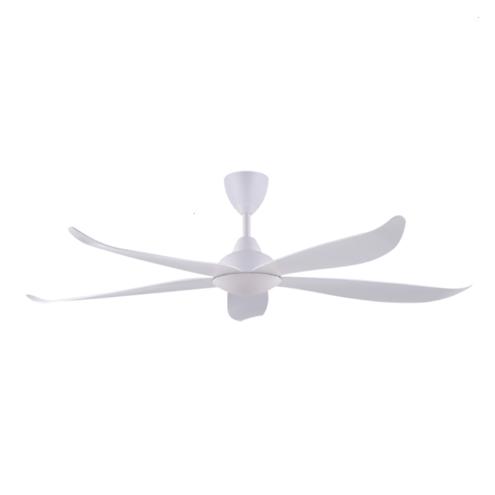 ALPHA Vannus GRAND Luna 60" Ceiling Fan with 5 Blades & 6 Speed Remote (Matt White) | Luna 5B/60