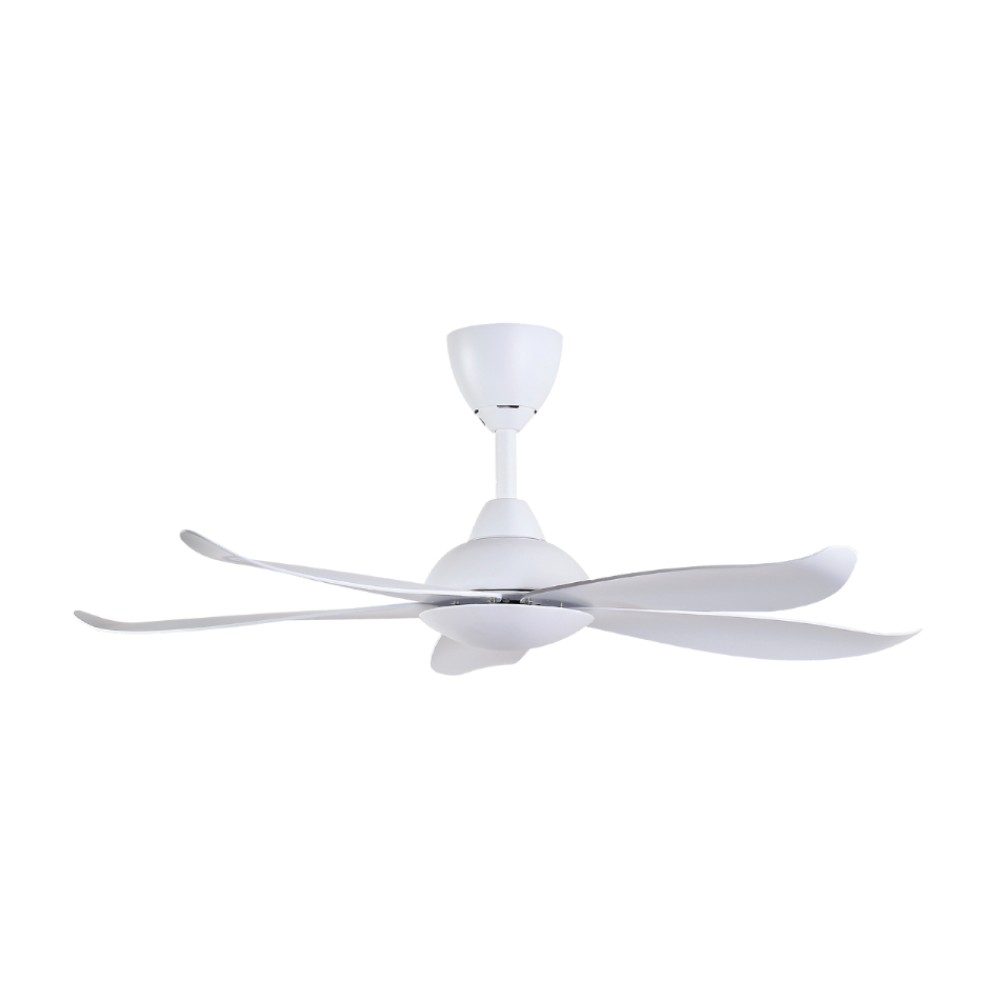 ALPHA Vannus Luna 46" Ceiling Fan with 5 Blades & 6 Speed Remote (MATT WHITE) | Luna 5B/46