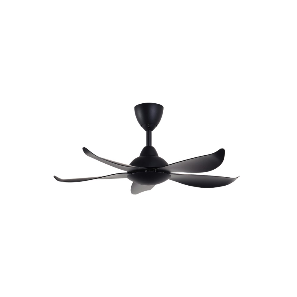 ALPHA Vannus Luna 40" Ceiling Fan with 5 Blades & 6 Speed Remote (MATT BLACK) | Luna 5B/40