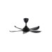 ALPHA Vannus Luna 40" Ceiling Fan with 5 Blades & 6 Speed Remote (MATT BLACK) | Luna 5B/40
