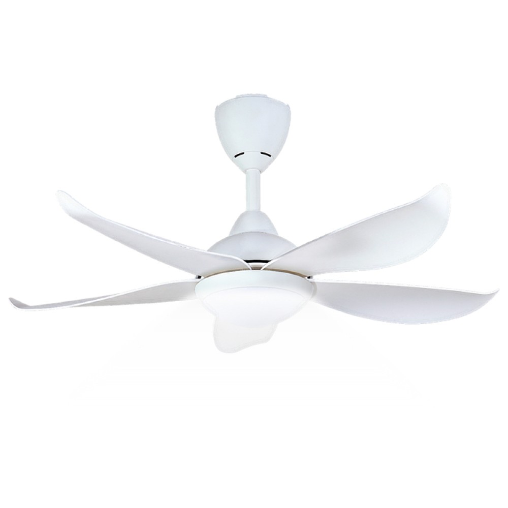 ALPHA Vannus Luna 40" LED Ceiling Fan with 5 Blades & 6 Speed Remote (MATT WHITE) | Luna 5B/40 LED