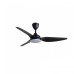 ALPHA Vannus VC3 3B 52" LED Ceiling Fan with 3 Blades & 6 Speed Remote (MATT BLACK) | VC3-3B/52 LED