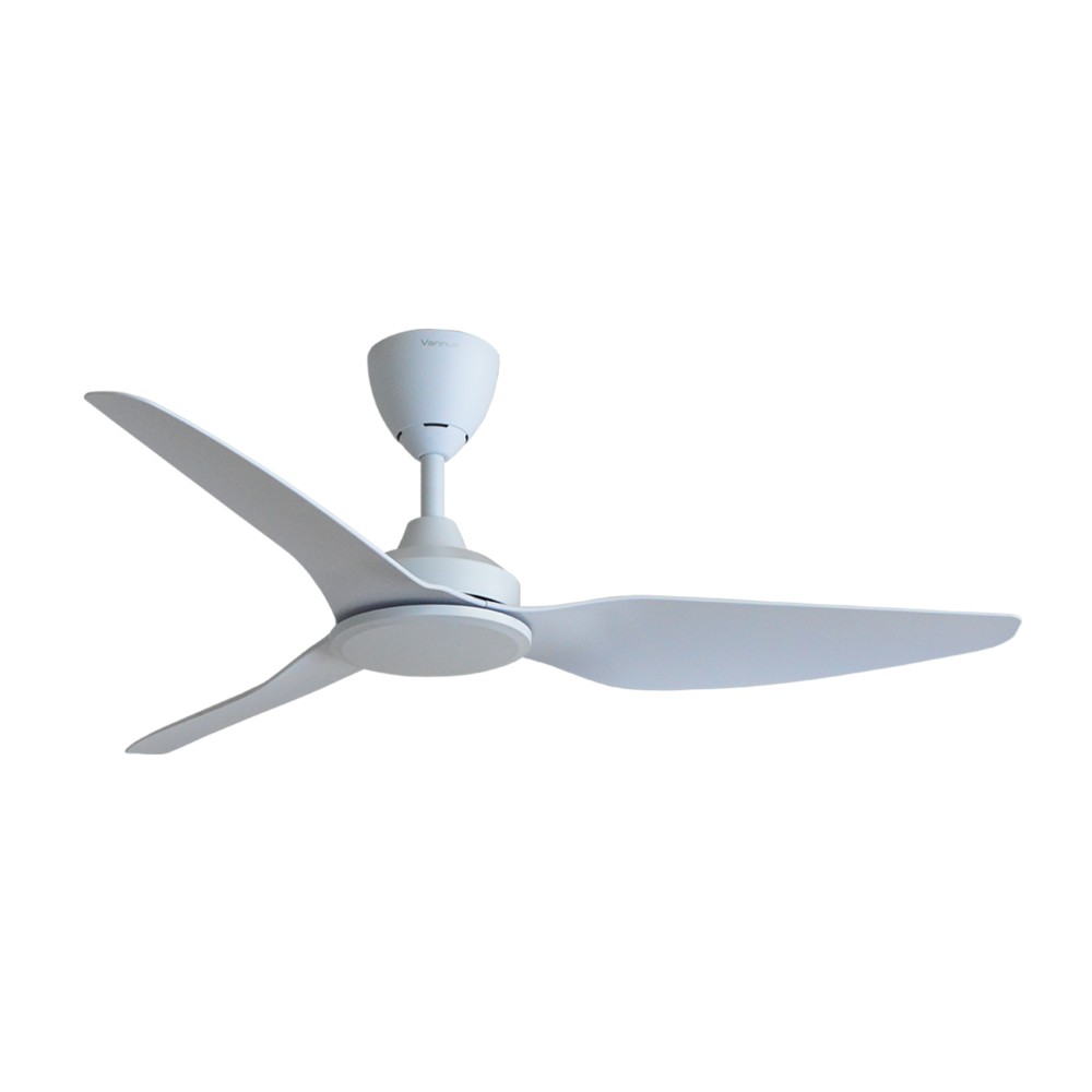 ALPHA Vannus 52" Ceiling Fan with 3 Blades & 6 Speed Remote (MATT WHITE) | VC3 3B / 52