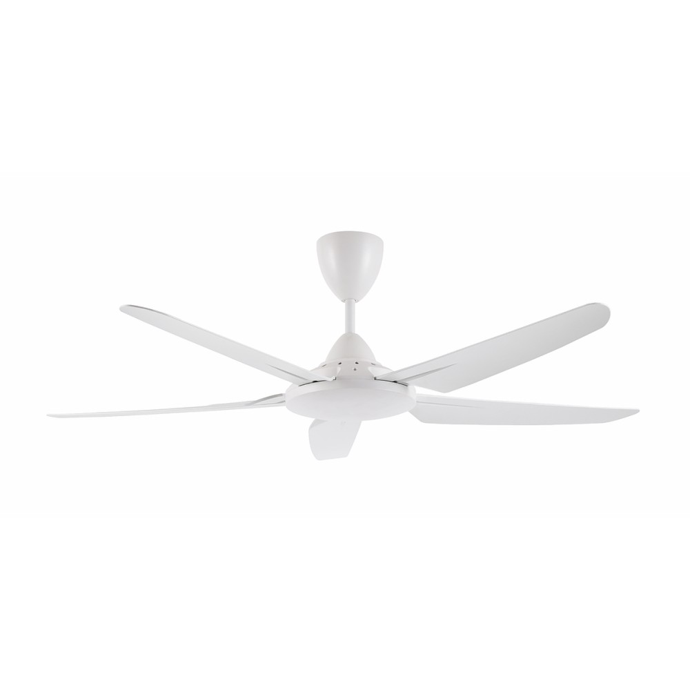 ALPHA Cosa Xpress 54" Ceiling Fan with 5 Blades & 4 Speed Remote (MATT WHITE) | Xpress-5B/54
