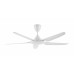 ALPHA Cosa Xpress 54" Ceiling Fan with 5 Blades & 4 Speed Remote (MATT WHITE) | Xpress-5B/54