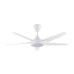 ALPHA Cosa Xpress 54" LED Ceiling Fan with 5 Blades & 4 Speed Remote (MATT WHITE) | Xpress-5B/54 LED