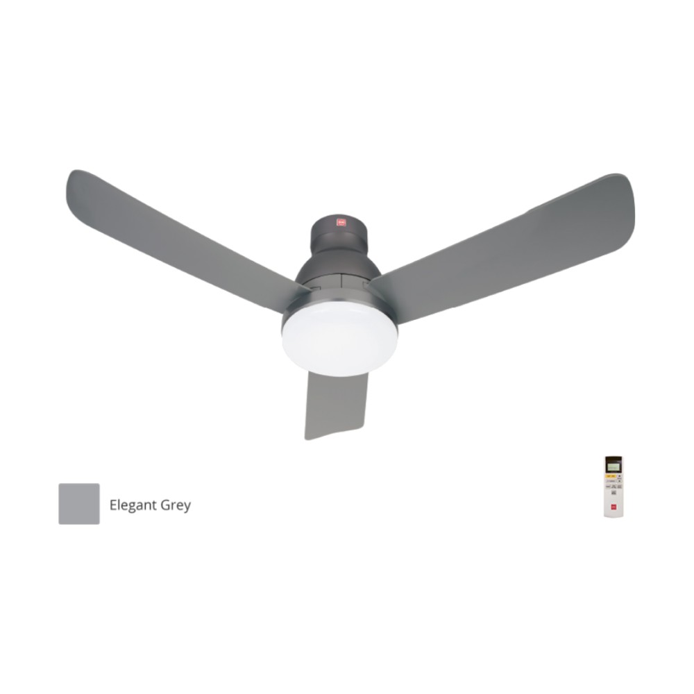 KDK NIKKO JR (48"/120cm) 3-Blade LED Ceiling Fan with DC Motor | K12UX