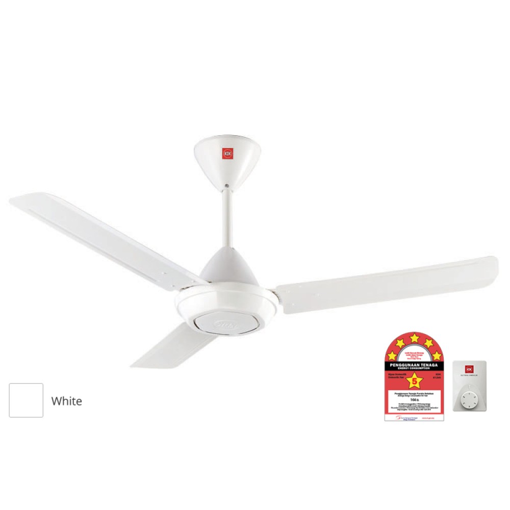 KDK CEILING FAN 48"-WHITE