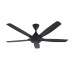 KDK (140cm/56”) DC 5 Series Ceiling Fan with Remote Control (DARK GREY) | K14QF-DG