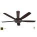 KDK (140cm/56”) 5 Blades Ceiling Fan with Remote Control (Brown) | K14YZ-PBR