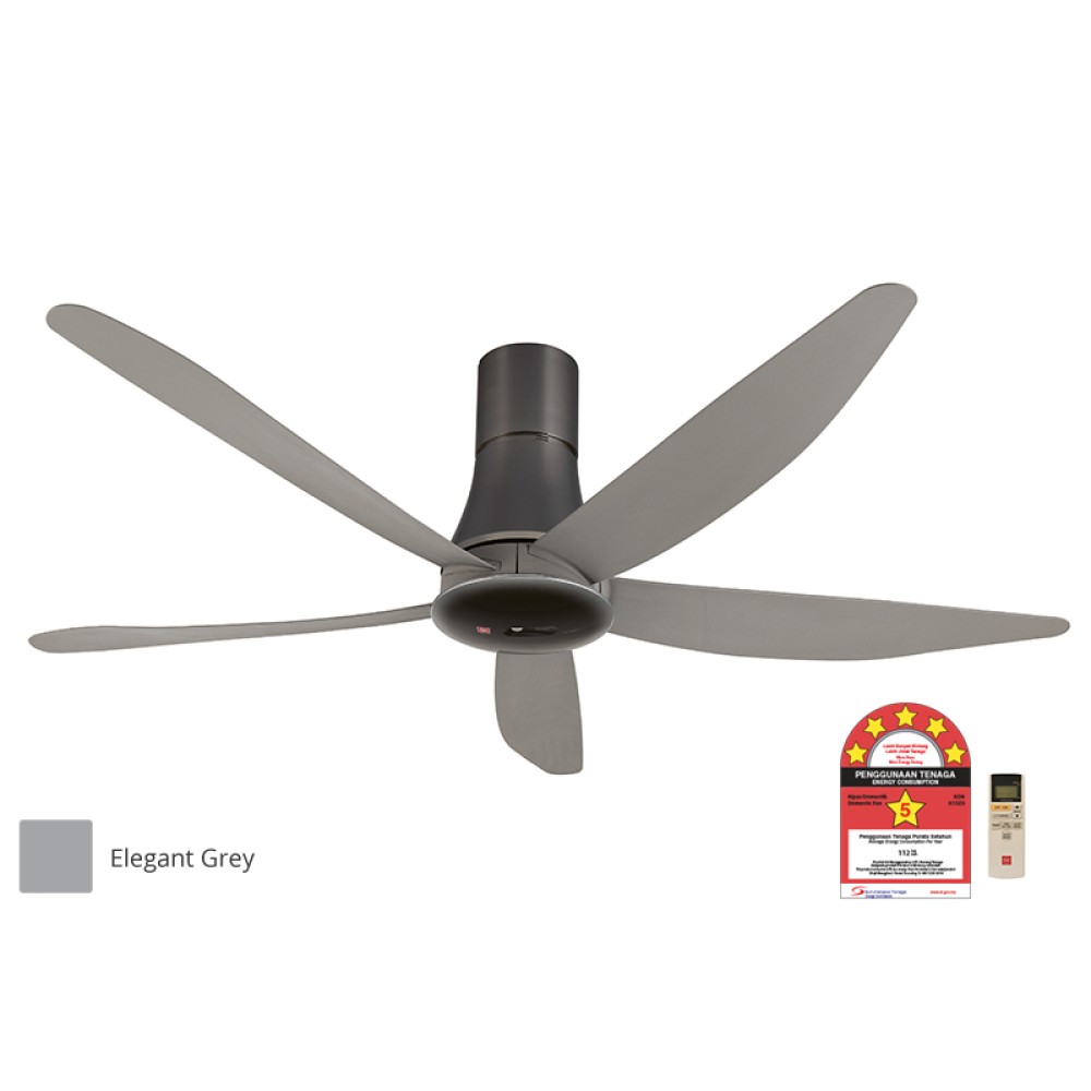 KDK SENSA 5 (150cm/60")  5 BLADES CEILING FAN | K15Z5-REY (Long Pipe)