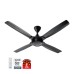 Panasonic (140cm/56”) 4 Blade Aura2 DC Ceiling Fan with Remote Control (BLACK) | F-M14FEVBKH