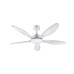 Pensonic (140cm/56”) 5 Blade DC Ceiling Fan with Remote Control (Matt White) | PCF-5601R(MW)