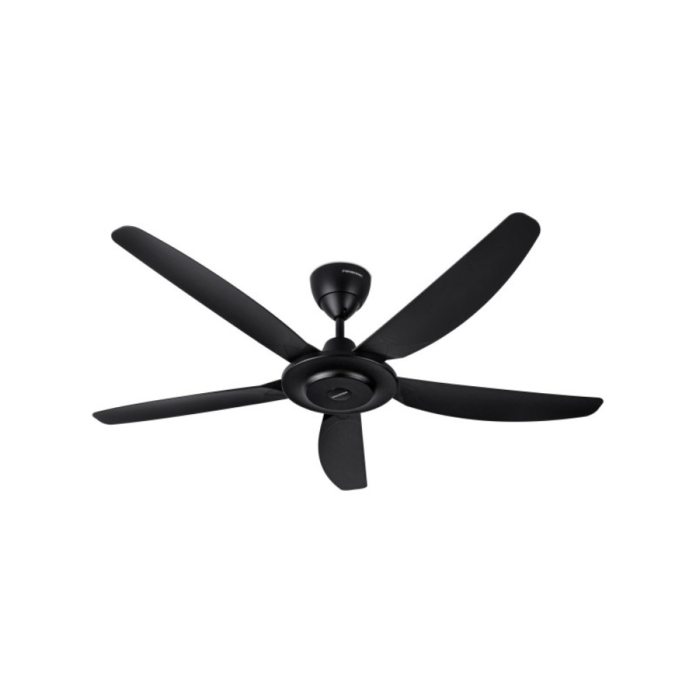Pensonic (140cm/56”) 5 Blade DC Ceiling Fan with Remote Control (Matt Black) | PCF-5602R(MB)