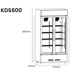 Khind 600L Display Chiller | KDS600