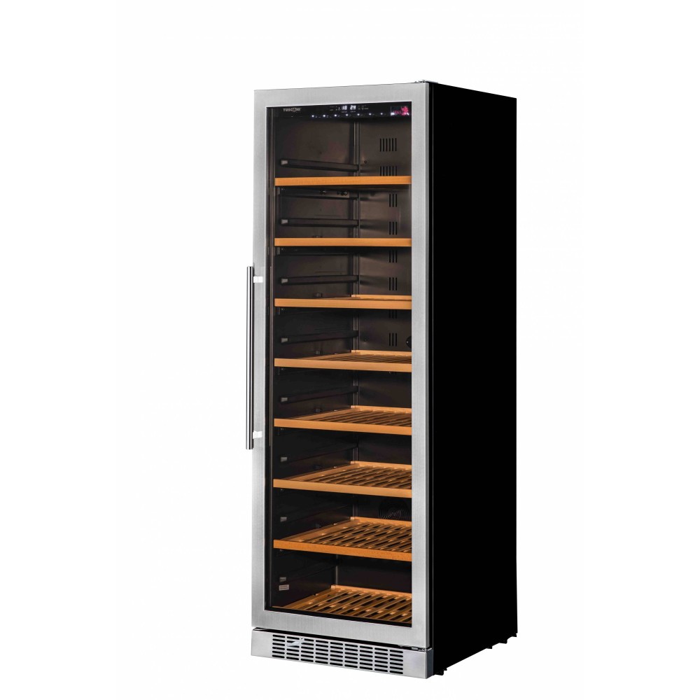 Tuscani Bello Vino Series Wine Cellar/Chiller 424L 151 bottles Single Zone (Stainless Steel Door) | TSC BELLONA 166 (SS)