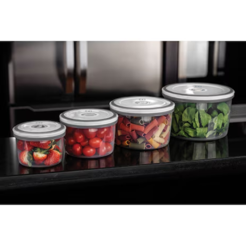 4x BPA-free plastic food containers | EACONP4P