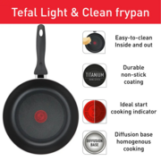 Tefal 26cm Cookware Light & Clean Frypan | B2240596