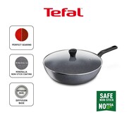 Tefal Natura Wokpan with Lid 28cm | Non-stick Cookware | B22692