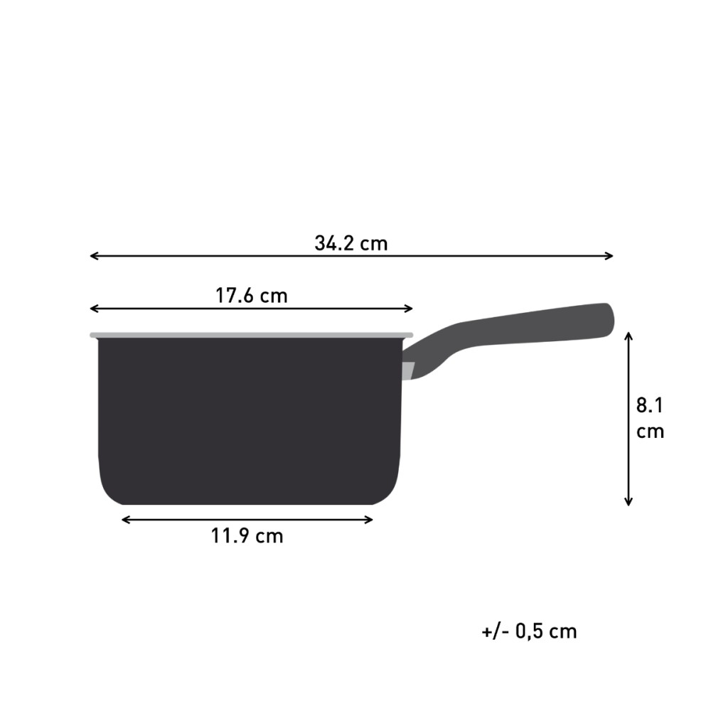 Tefal Starter Stainless Steel 6-Piece Set (Saucepan w/Lid 16cm+ Stewpot w/Lid 20cm & 24cm) | E325S6