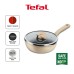 Tefal One Pick Pot Pan 22cm Deep Pan with Glass Lid (Beige) | G16725