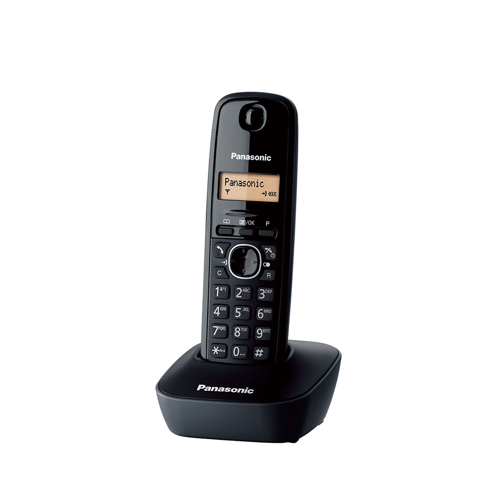Panasonic Cordless DECT Phone (Black) | KX-TG1611MLH
