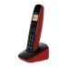 Panasonic Digital Cordless Phone (2 Handsets) with Nuisance Call Block (Red) | KX-TGB31ML2