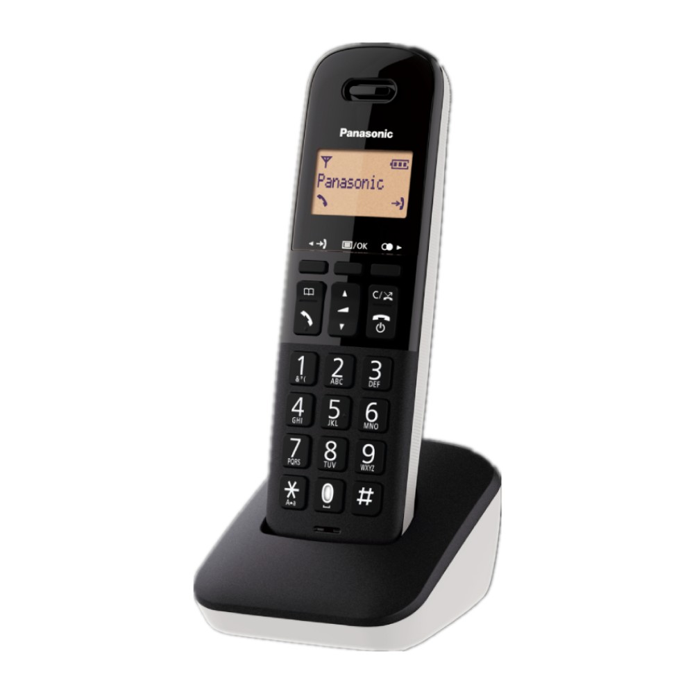 Panasonic Digital Cordless Phone with Nuisance Call Block (White) | KX-TGB31ML1W