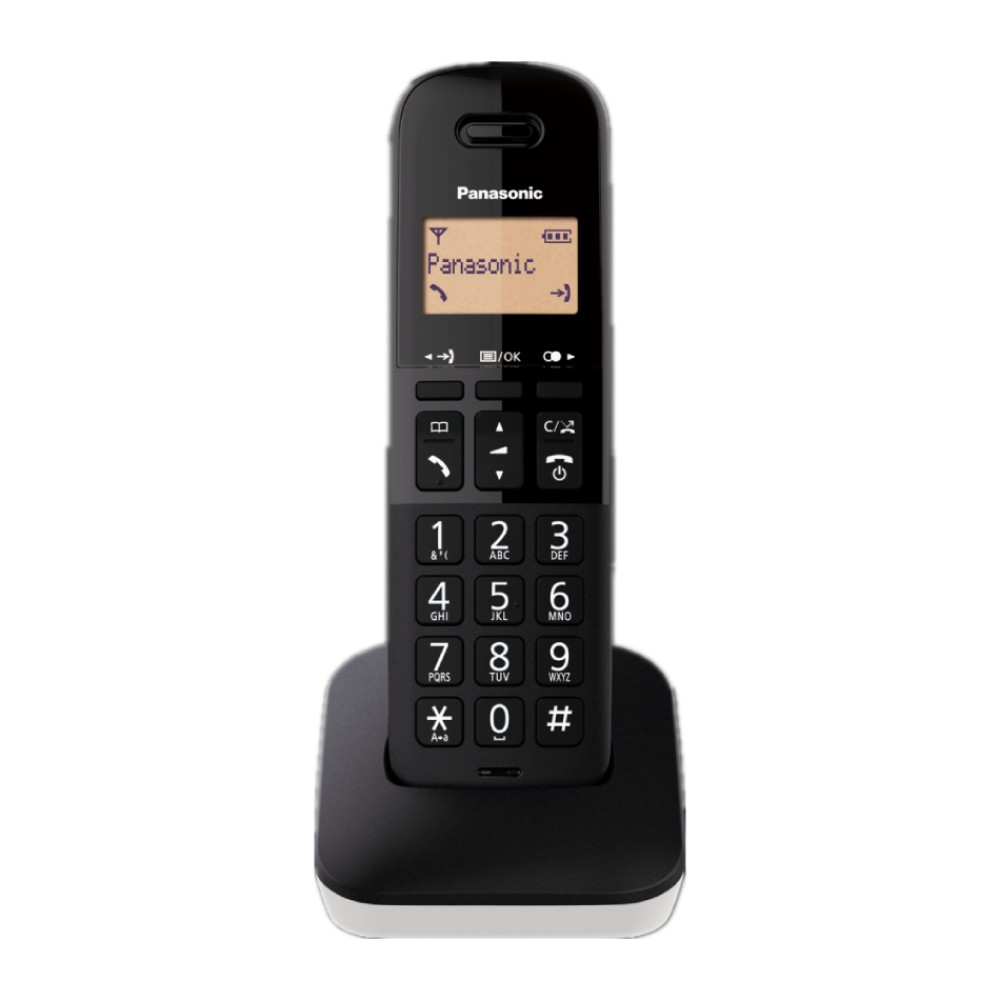 Panasonic Digital Cordless Phone with Nuisance Call Block (White) | KX-TGB31ML1W