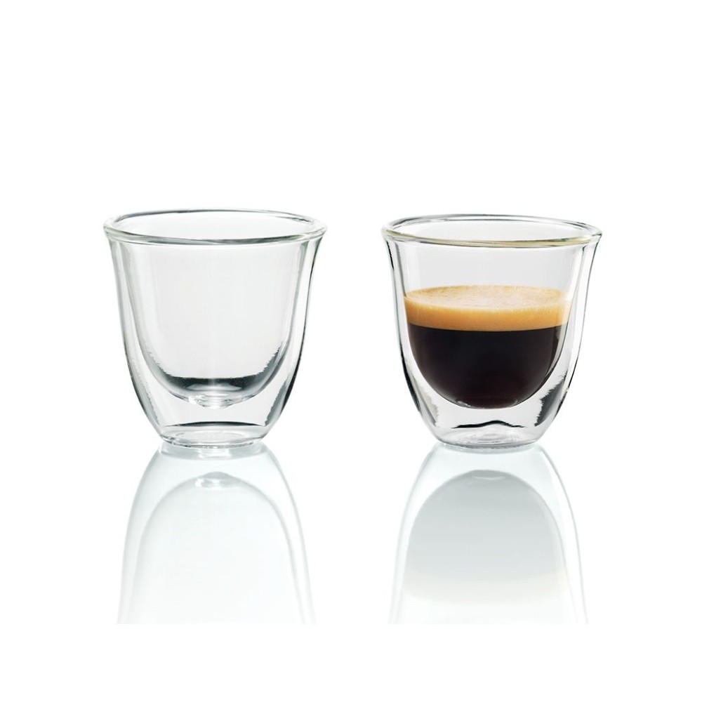 DELONGHI 60ML ESPRESSO DOUBLE WALL GLASS | DLSC310