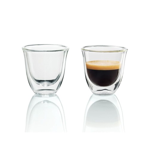 DELONGHI 60ML ESPRESSO DOUBLE WALL GLASS | DLSC310