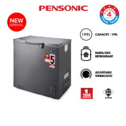 [NUR] Pensonic Chest Freezer 199L | PFZ-205G