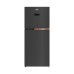 Beko 372L 2-Door Top Mount Freezer Refrigerator with ProSmart INVERTER (Prepainted Dark Inox) | RDNT371E50VK