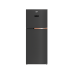 [NUR] BEKO 409L FREEZER TOP PROMART INVERTER FRIDGE - PREPAINTED DARK INOX | RDNT401E50VK