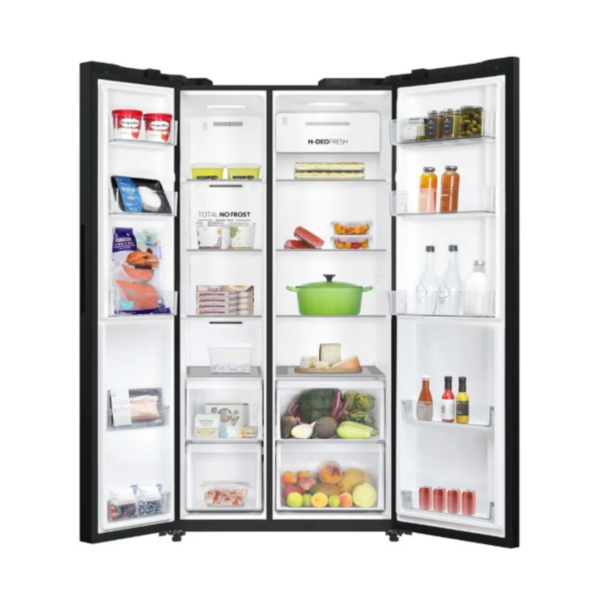 HAIER 689L SIDE BY SIDE FRIDGE | HRF-689SI(GE)